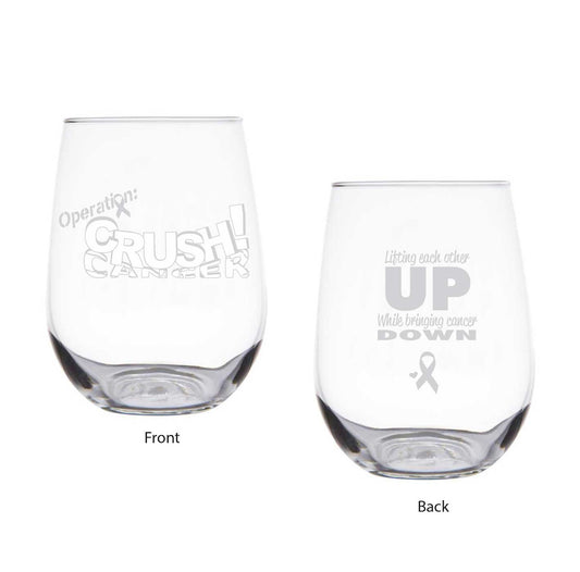 Stemless Wine Glass